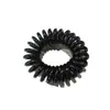 Línea telefónica mediana Muelle 3.8 diámetro línea telefónica plástico pelo Anillo niños color caramelo accesorios para el cabello fabricantes al por mayor