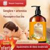 Óleo Essencial de Artemísia Tongrentang Atacado Linha Salão de Beleza Raspagem Massagem Gengibre Aquecimento Óleo para Massagem Corporal Óleo Essencial de Rosa