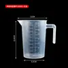 Nueva taza medidora con tapa, tienda de té con leche, suministros, taza medidora para hornear de gran capacidad de 5000 ml con escala, espesamiento resistente a altas temperaturas