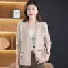 Nueva Colección Primavera, Otoño e Invierno 2026: Ropa de abrigo para mujer, Cárdigan de punto cálido, Ropa de abrigo estilo mamá, Chaqueta suéter, Top para mujer