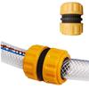 Conector rápido de plástico accesorios para lavado de autos tubería de agua de cuatro puntos con agua conectada a agua para lavado de autos de alta presión manguera de 4 puntos 6 una pulgada