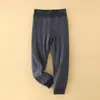 Calças Térmicas de Lã para Meninos e Meninas, Calças de Algodão de Inverno, Leggings Espessadas de Quatro Camadas, Essencial para Uniforme Escolar, Atacado