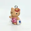 Mini Case para Teléfono con Gato, Conejo, Oso Clavado Cadena Colgante Decoración de Bolso Accesorios de Colgantes DIY