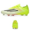Nuevos zapatos de fútbol de entrenamiento AG y TF con cordones y tacos largos Yamal F50+ transfronterizos para adultos, adolescentes y niños, hombres y mujeres