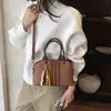 Bolso de mano para mujer, gran capacidad, sensación de alta gama, bolso de mano, bolsa tote pequeña, exquisito y versátil, bandolera de moda, bolso pequeño de moda