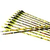 7.8 cabeça intercambiável camuflagem mista suporte de flecha de carbono composto arco recurvo aplicável camuflagem padrão de madeira carbono Venda Direta da Fábrica de Flechas