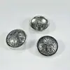 Patrón de Mandala Botones Cosidos a Mano Abrigo Pequeño Fragante Suéter Cortavientos Chaqueta Botones Metálicos Gama Alta