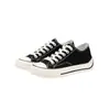 Tênis de lona com puxador para homens, sapatos de verão versáteis para casais, sapatos casuais femininos com design exclusivo, tênis da moda com sola grossa