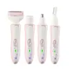 Afeitadora Eléctrica 4 en 1 Ecológica Transfronteriza para Mujer Depiladora USB para Mujer Recortador de Vello Nasal Eléctrico Depilador de Cejas Rasuradora de Vello Púbico