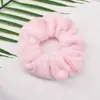 Gomas de Pelo de Felpa Coreanas para Otoño e Invierno para Niñas, Sencillas Estilo Ins Jennie Influencer Retro Francesas, Diademas Gruesas para el Cabello