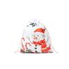 Nueva bolsa de regalo navideña con cordón de Papá Noel transfronterizo, juego de bolsas de regalo para fiestas navideñas