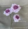 3 novas rosas Manta simulação de casamento decoração floral suave design espacial rosa fábrica atacado