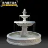 Ornamentos de Fonte de Água para Pátio, Decoração de Jardim de Vila ao Ar Livre, Paisagismo de Tanque de Peixes, Hotel de Casamento, Paisagismo de Inauguração