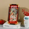 Novo Porta-Retrato com Moldura Vazada e Pintura 3D, Novo Porta-Retrato de Canto de Cobre, Material de PVC com Superfície de Vidro, Novo Suporte de Exibição com Efeito 3D Estilo Chinês, Estilo Chinês