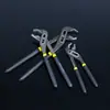 Venta al por mayor de fábrica 8 10 12 pulgadas pinzas de boquilla para pollos multifunción apertura grande llave de fontanería para baño pinzas para bomba de agua D4