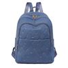 Primavera y verano gran capacidad viaje exterior hombro repelente al agua Oxford bordado rombo ligero mujer bolsa fabricación al por mayor
