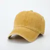 Gorra de Béisbol Lavada Estilo Europeo y Americano, Gorra de Mezclilla, Gorra Vintage Suave con Protección Solar Desgastada, Transpirable y Protectora del Sol