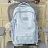 Mochila Ins Estilo Japonês Versátil para Campus e Faculdade Bolsa Escolar Estudantil Feminina Bonita Casual Moda Mochila de Grande Capacidade