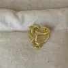 Anéis de Metal Multi-Camadas com Nós Estilo Europeu e Americano para Mulheres com Design Único e Exagerado, Anéis da Moda Tendência