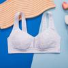 Sutiã Esportivo Feminino, à Prova de Impacto, para Alunas do Ensino Fundamental II e Médio, Algodão Puro, Período de Desenvolvimento da Puberdade, Roupa Íntima Estilo Regata para Mulheres, Faz o Peito Parecer Menor