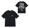 El estándar original es una generación de marca de moda TU West camiseta de manga corta dados negro ocho helado básico amantes americanos verano