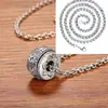 Colar de Prata 925 Masculino Estiloso Hipster Pingente Masculino Amuleto Pingente de Seis Caracteres Feminino