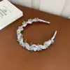 Diadema de Cristal de Caña Alta para Mujer, Nuevo Estilo Primavera/Verano 2026, Gama Alta, Elegante, Moderna Diadema para Lavarse la Cara, Pinza para el Cabello, Accesorio para el Cabello