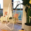 Silla Colgante Nórdica, Silla Colgante Popular de Tiktok, Columpio con Borlas para Balcón, Mecedora Infantil de Interior, Silla Perezosa para el Hogar