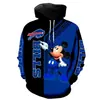 Sudadera con capucha y estampado 3D para hombre estilo NFL rugby europeo y americano 2023 suéter abrigo de manga larga camisa de pareja de dibujos animados