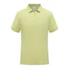 220g Nueva Camisa Polo de Algodón Puro Manga Corta con Cuello de Solapa Estilo Verano Ropa de Trabajo Transfronteriza para Hombres y Mujeres con Logo Impreso Camisas Publicitarias