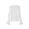 Amazon Aliexpress Exportación Transfronteriza 2025 Nuevo Conjunto Sexy Transparente con Recortes de Top Corto de Cuello en V y Falda