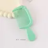 Mini Pente Fofo com Laço para Estudantes e Meninas, Pente Portátil de Viagem, Pente com Cabo, Pente de Cabeleireiro para Estudantes Atacado