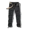 Pantalones de trabajo transfronterizos de Amazon, pantalones largos casuales para exteriores para hombre, pantalones atléticos de pierna recta talla grande, pantalones de trabajo holgados multibolsillos