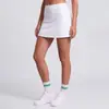 Falda Deportiva de Cintura Alta Corte A para Mujer, Secado Rápido, Elástica, Transpirable, Adecuada para Yoga, Fitness, Correr, Tenis y Bádminton
