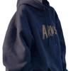 Sudadera con capucha Retro Europea y Americana para Mujer, Estilo Delgado de Otoño e Invierno, Marca Trendy Petite Chaqueta Oversize de Nicho