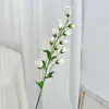 Flores de sino de vento de alta qualidade, lírio-do-vale de haste longa, flores artificiais para decoração de casa, arranjos de casamento, flores artificiais, atacado transfronteiriço