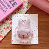 Coreia do Sul fofo infantil grande tecido algodão rosa plug algodão personagem de desenho animado menina coelho casa pato clipe