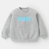 Sudadera de Seda de Leche para Niños Otoño Nuevo Ropa Infantil Top de Otoño para Niños Pequeños Estilo Primavera y Otoño