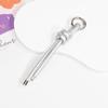 Lanyard para Mochila de Cordón de Cuero Tejido a Mano Cadena para Llavero Correa para Teléfono DIY Accesorio para Bolso Decoración con Colgante de Cuentas