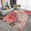 Alfombra de estilo nórdico para sala de estar, mesa de centro sencilla, sofá, dormitorio, mesita de noche completa, alfombra de alta calidad para el hogar