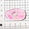 Pieza de Gota de Agua de Gato Transparente como el Hielo Accesorios de Resina DIY Pasador Casero Funda para Teléfono Móvil Llavero Decoración para Taza de Agua Material