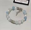 Chino Cool Cuentas Explosivas Cuentas de Color Pulsera de Cristal con Cuentas Novedad Mismo Estilo Nicho Senior Pulsera para Pareja Regalo para Novia