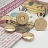 Botones a presión magnéticos fuertes, Broches magnéticos de doble punta para bolsos sin coser, Botones a presión magnéticos cosidos a mano, Broches magnéticos para bolsos