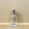 Em estoque variedade de 50ml-11~15 spray de perfume tipo baioneta embalagem frascos de vidro/cosméticos conveniente transparente frasco vazio