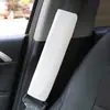 Accesorios para coche: Almohadillas para cinturón de seguridad de coche, hechas de seda helada y tela de felpa, suaves y cómodas, sencillas y convenientes, y diseñadas para proteger el cinturón de seguridad