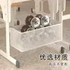 Cesta colgante para almacenamiento de escritorio de estudiante, estante para libros y bolsas debajo del escritorio para salón de clases, organizador de almacenamiento lateral para escuela, estantería