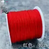 Pulsera de cuerda trenzada a mano con tres hilos de pescado dorados, rollo pequeño de nailon, colgante, venta al por mayor, enlace n.° 1