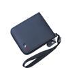 Billetera con Cremallera para Hombre Corta Esmerilada Nueva Ranura para Múltiples Tarjetas Billetera para Hombre Gran Capacidad Retro Billetera para Hombre Tarjetero