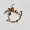 Pulsera de Cerámica Jingdezhen Nueva Historieta China Pulsera Boutique Venta al por Mayor Estudiante Joker Explosiones Puesto del Mercado Nocturno Pulsera