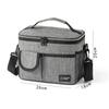 Bolsa Térmica Impermeable Catiónica de Venta Caliente Transfronteriza Bolsa de Almuerzo Portátil para el Trabajo Bolsa de Almuerzo de Gran Capacidad Amazon